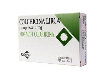 COLCHICINA  LIRCA 1 MG 60 TABLET